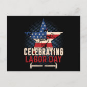労働祝日 ポストカード (正面)