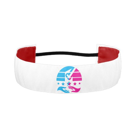 労働組合と輝き：コラボレーションのビジョン アスレチックヘッドバンド (正面)