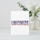 労働組合を作ろう ポストカード (スタンド正面)