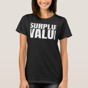 労働組合サポート剰余金額引用文DSA Activi Tシャツ