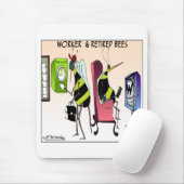 労働者および退職したな蜂 マウスパッド (マウス)
