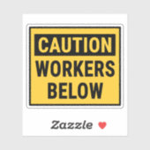 労働者に対して以下の注意を払う シール (シート)