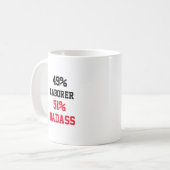 労働者のバッカス コーヒーマグカップ (正面左)