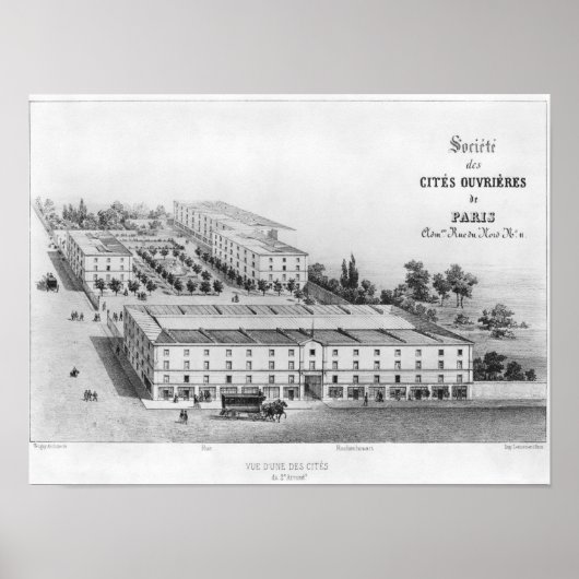 労働者の住宅地 ポスター (正面)