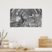 労働者の列車 ポスター (キッチン)