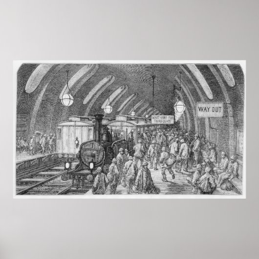 労働者の列車 ポスター (正面)