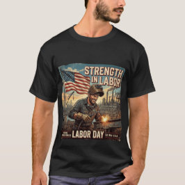 労働者の力 - アメリカ労働者への賛辞 Tシャツ