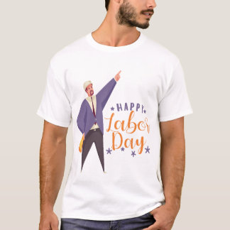 労働者の日に誇りを持つTシャツ Tシャツ