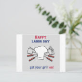 労働者の日の休日 シーズンポストカード (スタンド正面)