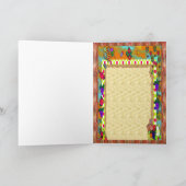 労働者の日の週末の挨拶状の好きでする仕事 カード (内部)