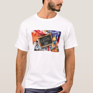 労働者の日のTシャツデザイン Tシャツ