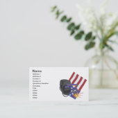 労働者の日 名刺 (スタンド正面)