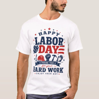 労働者の日 感謝の気持ちを込めて Tシャツ