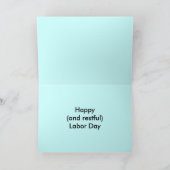 労働者の日-採取しません! カード (内部)