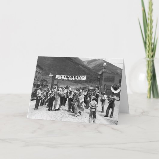 労働者の日Clowns 1940年 カード (正面)