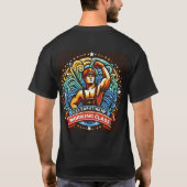 労働者の権利デザイン Tシャツ (裏面)
