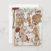 労働者を監視する ポストカード (正面/裏面)