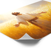 労働者を送り出す ポスター (角)