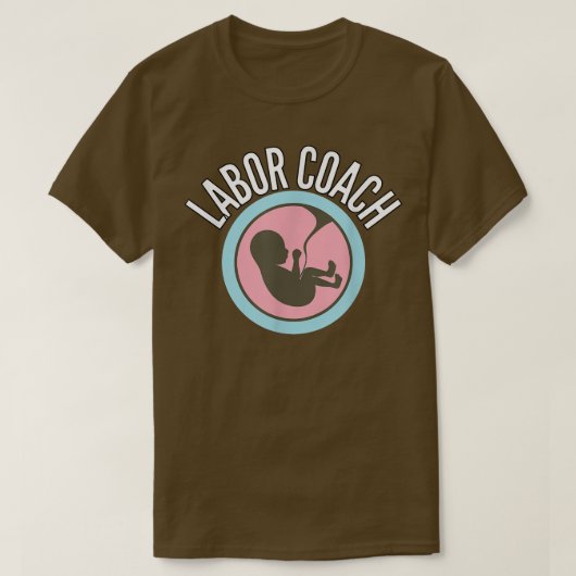労働者コーチシャツ妊娠発表シャツ355 Tシャツ (デザイン正面)