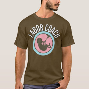 労働者コーチシャツ妊娠発表シャツ355 Tシャツ