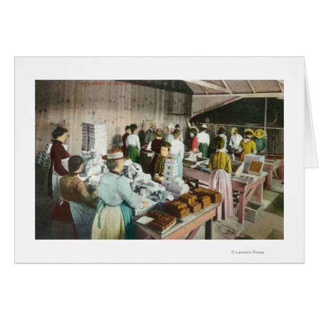 労働者パッキンググッズ，フレスノ， CA (正面横)