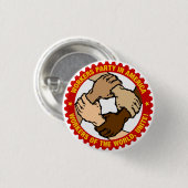 労働者党ボタン(小さい) 缶バッジ (正面&裏面)