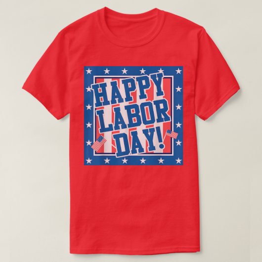 労働者国際的日ハッピー労働日2022米国 Tシャツ (デザイン正面)