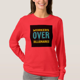 労働者対億万長者: 人民に権力を HD Tシャツ