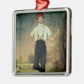 労働者1848年 メタルオーナメント (左)