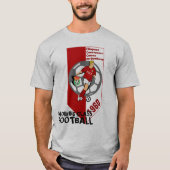 労働階級のフットボール Tシャツ (正面)