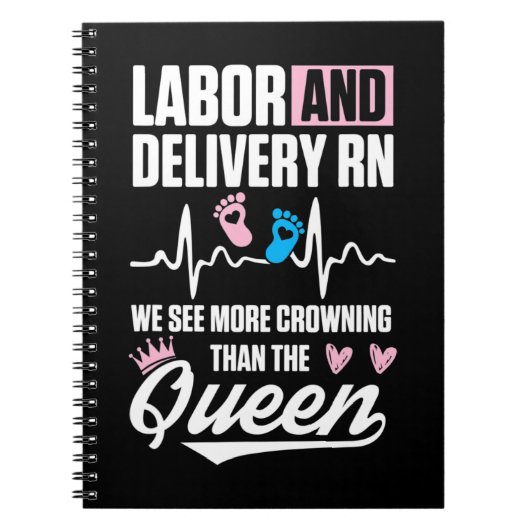 労務ナースクラウニングL&D看護RN T ノートブック (正面)