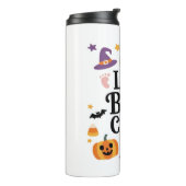 労務ナースハロウィンカボチャ幽霊A タンブラー (回転左)