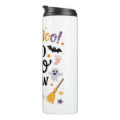 労務ナースハロウィンカボチャ幽霊A タンブラー (回転右)