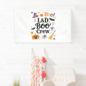 労務ナースハロウィンカボチャ幽霊A 横断幕 (インサイチュ)