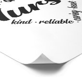 労務ナースハートWord Cloud ポスター (角)