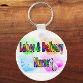 労務ナース キーホルダー (正面)