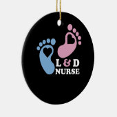 労務ナース セラミックオーナメント (右)