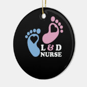 労務ナース セラミックオーナメント (左)