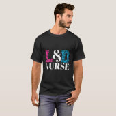 労務ナース Tシャツ (正面フル)