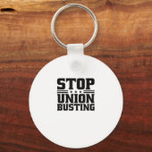 労組ストップ組合が労働組合に強い キーホルダー (正面)