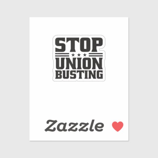 労組ストップ組合が労働組合に強い シール (シート)