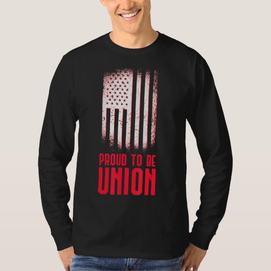 労誇りを持った働日組合に属する Tシャツ (正面)