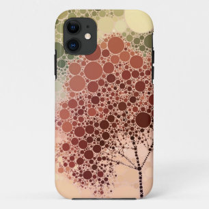 効果の木の赤 iPhone 11 ケース