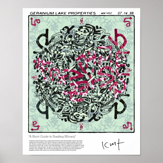 効果を回避するための短いガイド ポスター (正面)