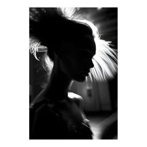 効果エレガントのあるポスぼやけラ・バレリーナ