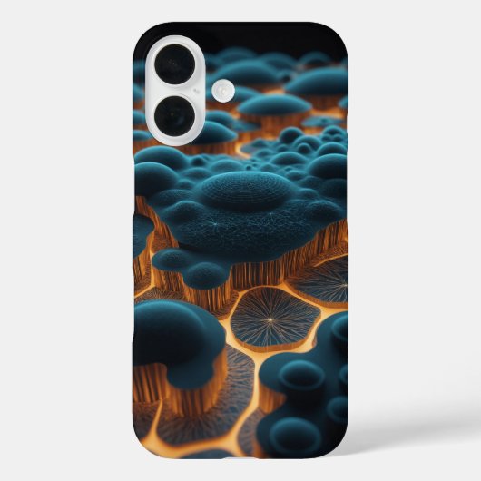 効果白熱［赤熱］光を放つ Case-Mate iPhoneケース (裏面)