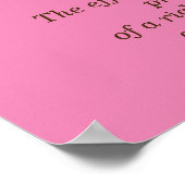 効果的で熱心な祈りの言葉 ポスター (角)