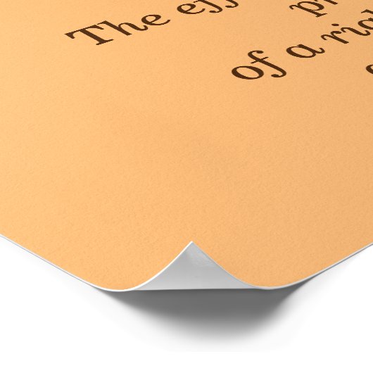 効果的で熱烈な祈りの言葉ポスター ポスター (角)