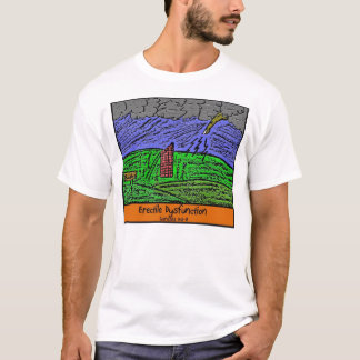 勃起不全-前部 Tシャツ