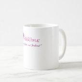 勇はっきりした敢で素晴らしい コーヒーマグカップ (正面右)